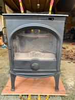 Twee Houtkachels, één Dovre en één gratis, Huis en Inrichting, Ophalen, Gebruikt, Houtkachel, Vrijstaand