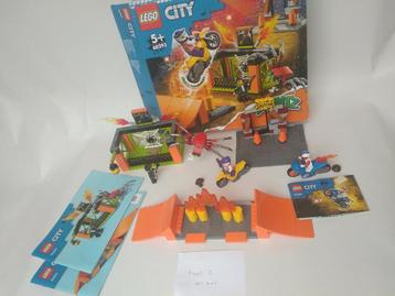 Lego City STUNTZ pakket 60293 en 60298 (5j+)