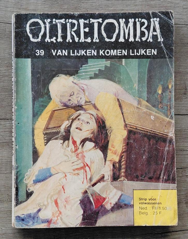 Oltretomba 39: van lijken komen lijken, Boeken, Stripverhalen, Gelezen, Eén stripboek, Verzenden
