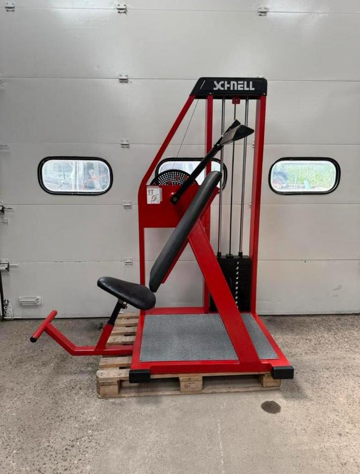 Schnell Pullover / Pull over / überzugmachine / Rood, Sport en Fitness, Fitnessmaterialen, Gebruikt, Overige typen, Armen, Benen