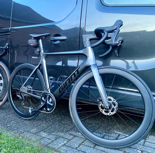 Giant propel 56, Fietsen en Brommers, Fietsen | Racefietsen, Gebruikt, Giant, Carbon, 53 tot 57 cm, Ophalen