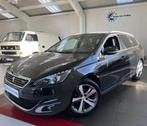 Peugeot 308 SW GT LINE 130CH 1ÈRE MAIN DISTRIB OK GAR 12M, Auto's, Peugeot, Gebruikt, Zwart, 1199 cc, Zwart