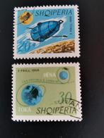 Albanie 1966 - ruimtevaart - satelliet Luna 10, Postzegels en Munten, Ophalen of Verzenden, Overige landen, Gestempeld