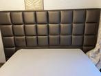 Lit, Maison & Meubles, Chambre à coucher | Lits boxsprings, Queen size, 210 cm, Comme neuf, Brun