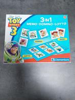 Jeu Toy Story 3 Mémo-Domino-Lotto de Clementoni, Ophalen, Gebruikt