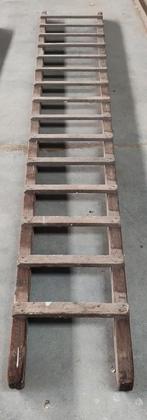 Houten ladder hoogte 3m65, Doe-het-zelf en Bouw, Ladders en Trappen, Ophalen, Gebruikt, Ladder