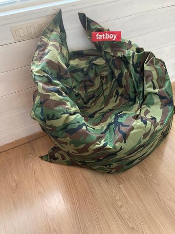 Imprimé camouflage original de Fatboy, Maison & Meubles, Sièges-poires, Enlèvement, Comme neuf, Pouf