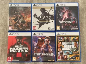 Doom - GOT - Tekken 8 - COD MW3 - SF6 - GTA5, Enlèvement ou Envoi, Neuf