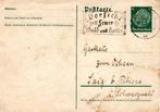 DEUTSCHES REICH :1935: Gelaufen Ganszache mit Flaggenstempel, Ophalen of Verzenden, Duitse Keizerrijk, Gestempeld