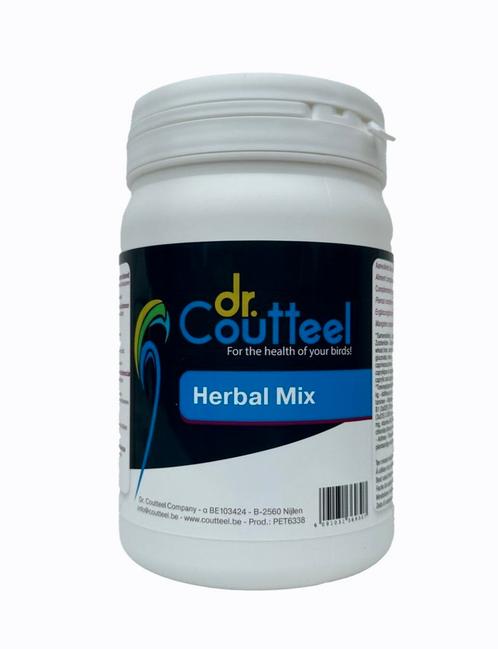 Herbal Mix, Mélange d'herbes naturelles - Dr Coutteel, Animaux & Accessoires, Oiseaux | Accessoires, Neuf, Enlèvement ou Envoi