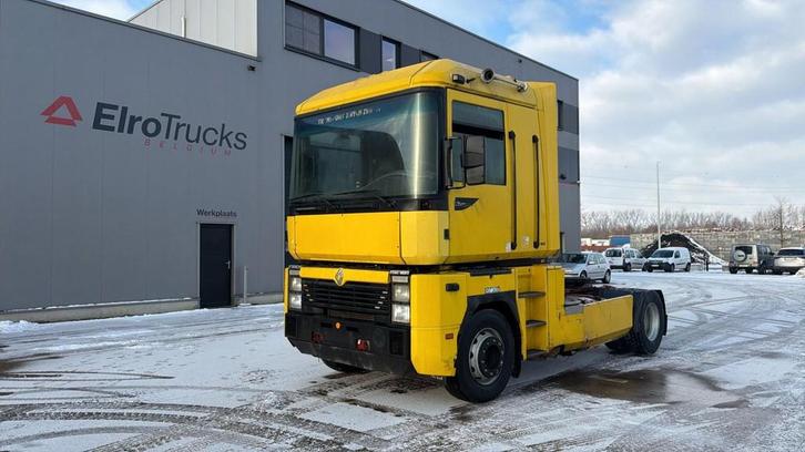 Renault Magnum 430 (POMPE MANUELLE / MANUAL PUMP / BOITE MAN, Autos, Camions, Entreprise, Achat, ABS, Air conditionné, Rétroviseurs électriques