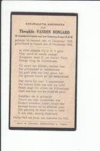 40-45: Th. VANDEN BONGARD ,  Hamont , gefusilleerd Hasselt, Enlèvement ou Envoi, Image pieuse