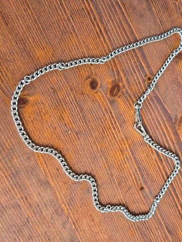 Massief staal ketting lengte 102 cm in nieuwe staat  beschikbaar voor biedingen