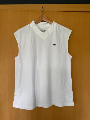 Polo Lacoste Sport zonder mouwen. Nieuw beschikbaar voor biedingen