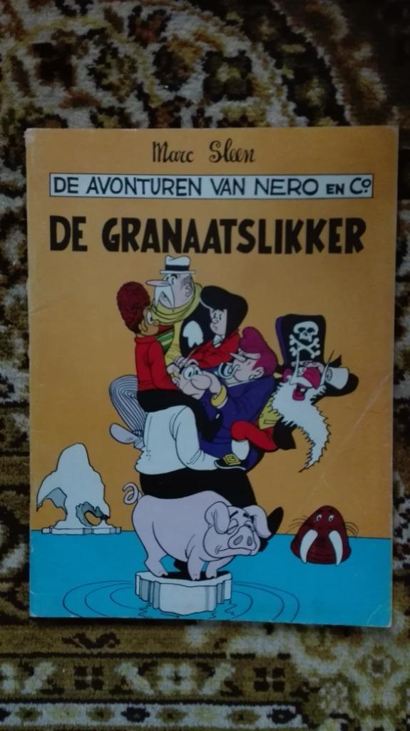 69) Oude Nero de granaatslikker, Boeken, Stripverhalen, Gelezen, Eén stripboek, Ophalen of Verzenden