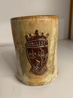 Chope en grès Collège JS Chimay (signée), Enlèvement