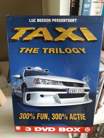 DVD box Taxi The trilogy