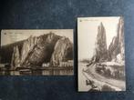 2 postkaarten Dinant - Bayard rots, Verzamelen, Ophalen of Verzenden, Namen