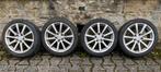 4 jantes alu + pneus hiver 17’’ Mazda MX5, Enlèvement, Utilisé, 17 pouces, Pneus et Jantes