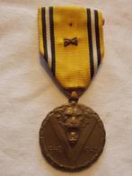 ABBL Herinnerings medaille oorlog 1940-1945 (B), Ophalen of Verzenden, Landmacht, Lintje, Medaille of Wings