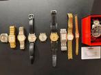 Lot - 10 horloges - Leonidas, Omega, Weil, Zenith, Universal, Handtassen en Accessoires, Ophalen, Gebruikt, Goud, Omega
