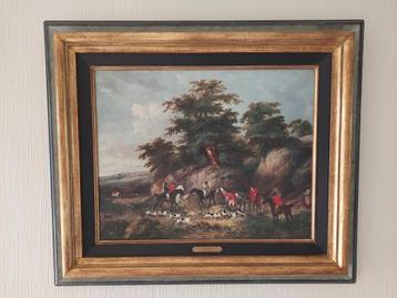 Peinture de chasse de G. Morland (reproduction), Enlèvement