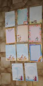 11 blaadjes briefpapier A4 diddl, Verzamelen, Ophalen of Verzenden, Diddl