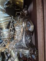 Heel veel geel en rood koper kandelaars, potten, klokken,.., Antiek en Kunst, Ophalen
