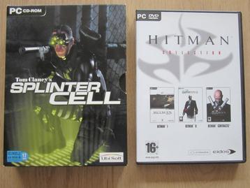 Jeu pc Hitman Collection & Splinter Cell