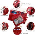 Portemonnee voor dames | leer | GRATIS LEVERING, Handtassen en Accessoires, Portemonnees, Overige merken, -, Verzenden, -