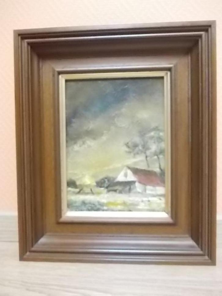 schilderij van Meersman uit Temse, Antiek en Kunst, Kunst | Schilderijen | Klassiek, Ophalen