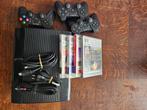 PlayStation 3 slim, Gebruikt, Met 3 controllers of meer, Ophalen, Met games