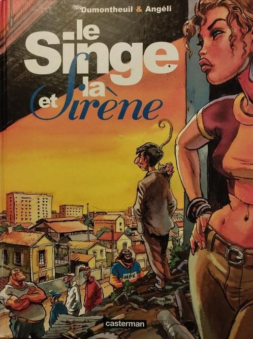 Le singe et la sirène, Boeken, Stripverhalen, Gelezen, Eén stripboek, Ophalen of Verzenden
