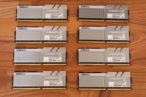 G.Skill TridentZ RGB 128GB Kit F4-2933C16Q2-128GTZRX, Informatique & Logiciels, Mémoire RAM, Utilisé, 128 GB, DDR4, Enlèvement ou Envoi
