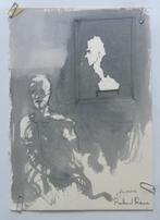 ROLAND RENS / FIGUUR / ORIGINEEL + KUNSTBOEK / 42x29cm / SIG, Ophalen of Verzenden