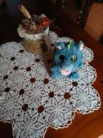 lieve  blauwe knuffel draak met muziek, Kinderen en Baby's, Speelgoed | Knuffels en Pluche, Ophalen of Verzenden, Zo goed als nieuw