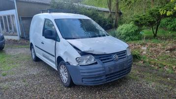 accident d'une VW Caddy 2.0TDI