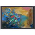 Ophelia tussen de bloemen - Odilon Redon canvas + baklijst 7, Verzenden