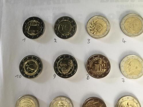 Herdenkingsmunten Griekenland unc, Postzegels en Munten, Munten | Europa | Euromunten, Losse munt, 2 euro, Griekenland, Ophalen of Verzenden