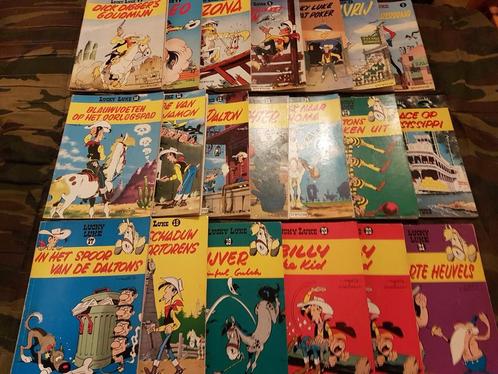 Lucky Luke strips, Boeken, Stripverhalen, Gelezen, Ophalen of Verzenden
