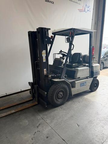 KOMATSU HEFTRUCK 2,5t  TRIPLEX 2994 uren + garantie, LPG, Komatsu, Chariot élévateur, Enlèvement