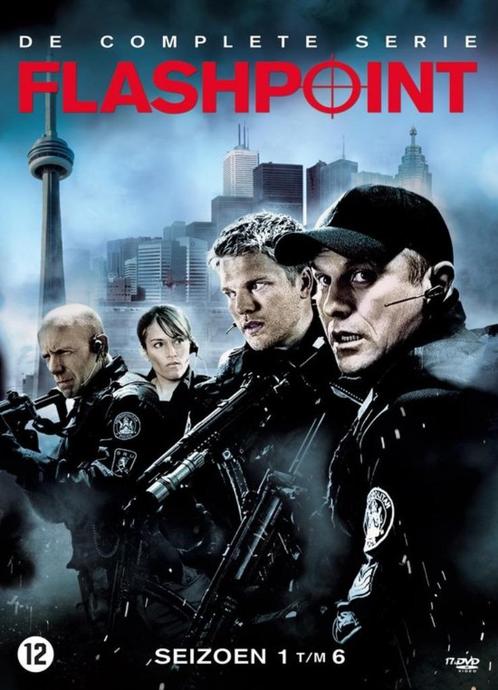 Flashpoint - Seizoen 1 t/m 6, Cd's en Dvd's, Dvd's | Tv en Series, Zo goed als nieuw, Actie en Avontuur, Boxset, Vanaf 12 jaar