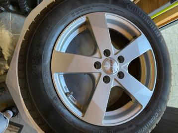 Winterbanden met aluminium velg, Auto-onderdelen, Ophalen, Gebruikt, Banden en Velgen, Overige maten