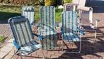 6 camping stoelen in goede staat, Ophalen, Zo goed als nieuw