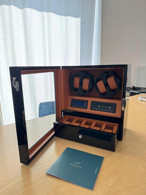 Watch winder ROOGS (horlogekast), Handtassen en Accessoires, Horloges | Heren, Nieuw, Ophalen