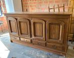 Eiken eetkamer meubels, Ophalen, Gebruikt, Eikenhout, 200 cm of meer
