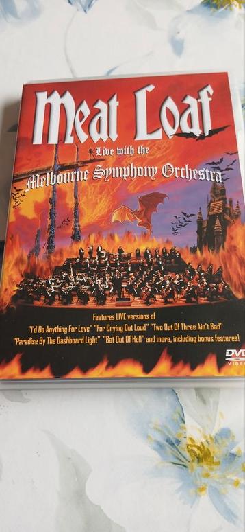 Dvd Meat Loaf - live with the Melbourne Symphony Orchestra beschikbaar voor biedingen