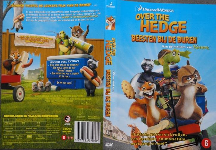 Over the Hedge - Beesten bij de Buren, Cd's en Dvd's, Dvd's | Tekenfilms en Animatie, Ophalen of Verzenden