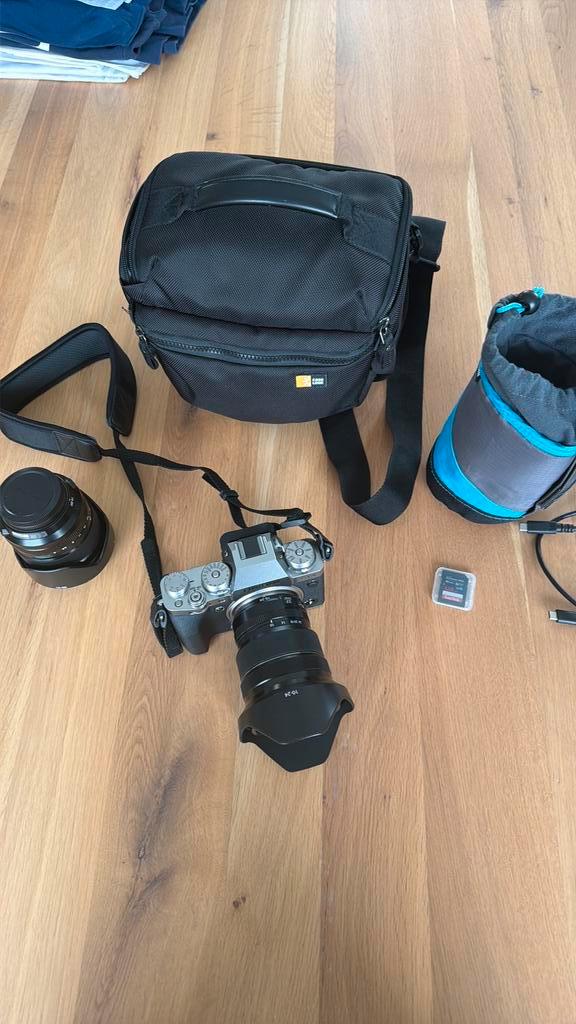 Fujifilm xt-4 zilver+ 16-80 kitlens + 10-24 lens +accesoires, TV, Hi-fi & Vidéo, Appareils photo numériques, Neuf, Fuji, Enlèvement