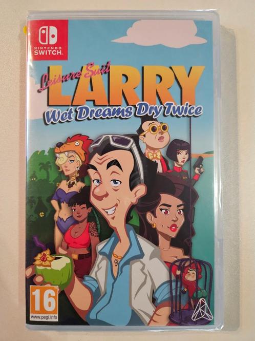 Leisure Suit Larry: Wet Dreams Dry Twice / Switch (Nieuw), Consoles de jeu & Jeux vidéo, Jeux | Nintendo Switch, Neuf, Aventure et Action